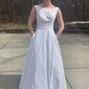 Alyce Paris White Ball Gown